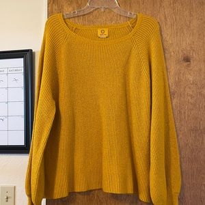 Mustard sweater